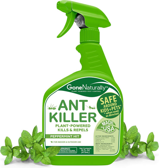 GoneNaturally Peppermint Ant Killer and Repellent Spray (16oz)
