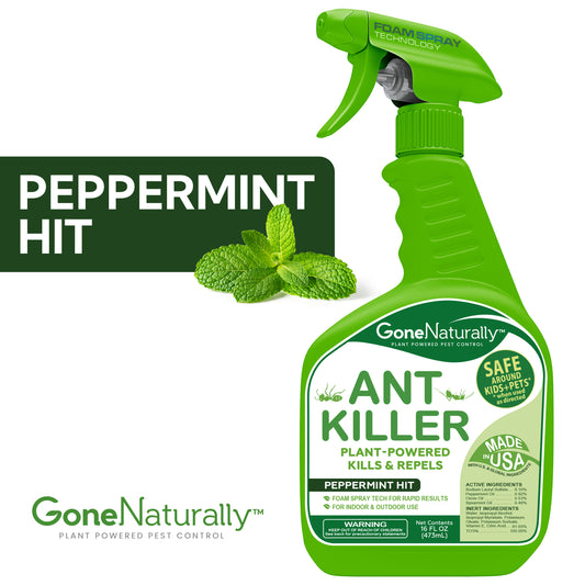GoneNaturally Peppermint Ant Killer & Repellent. Non-toxic. 16oz.